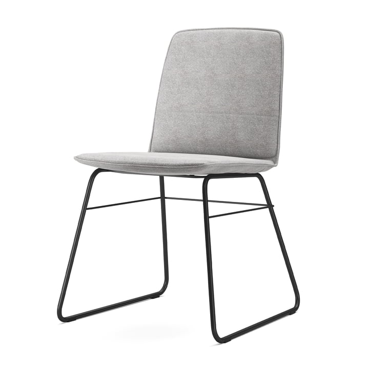 118 Chair with cover by freistil in signal grey (1050)