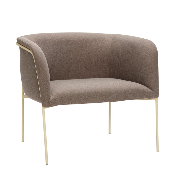 Lounge chair, brown from Hübsch Interior