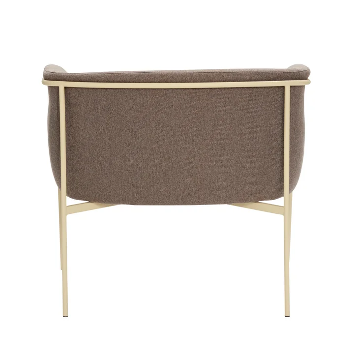 Lounge chair, brown from Hübsch Interior