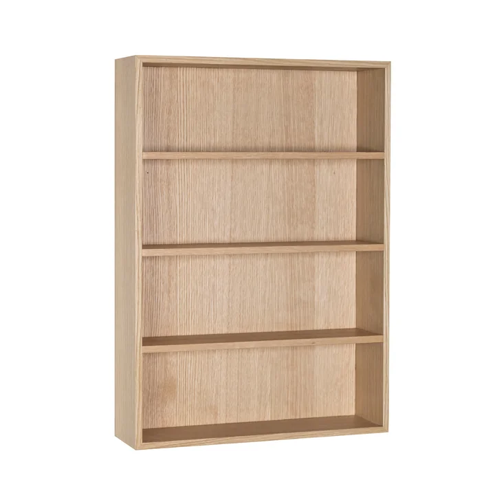Wall shelf with 4 levels, oak from Hübsch Interior
