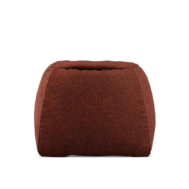 173 Pouf, Ø 55 cm from freistil in copper brown (1057)