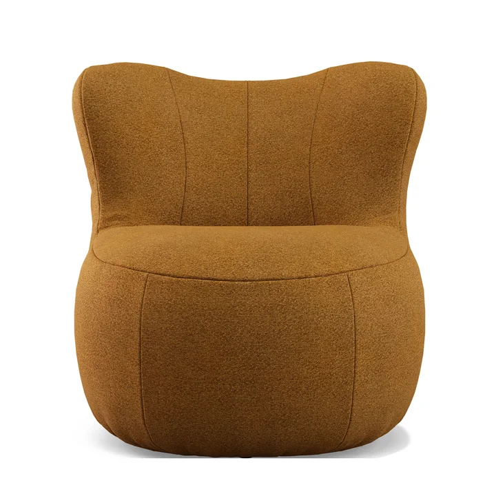 173 Armchair from freistil in brown beige (1058)