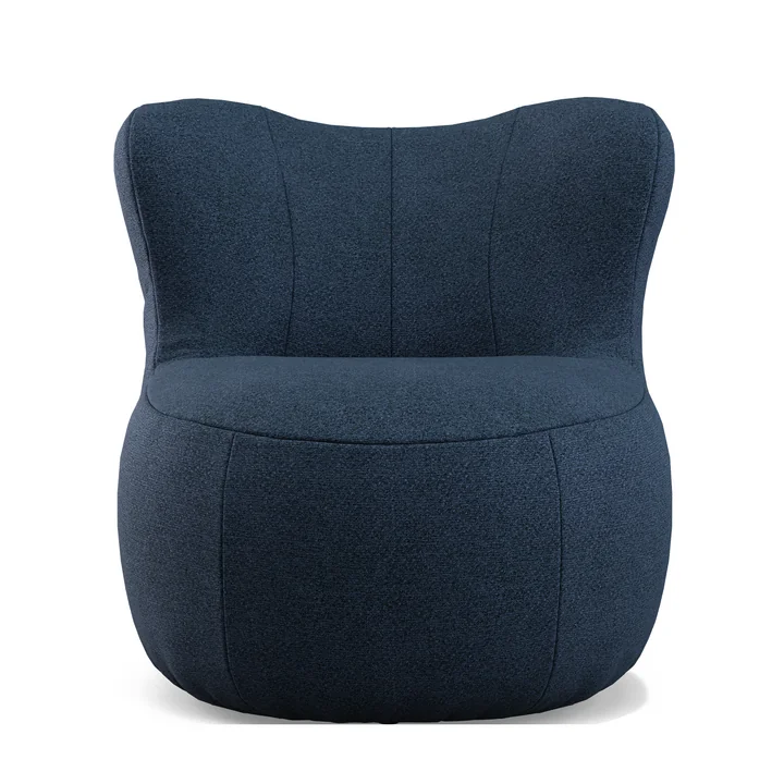 173 Armchair from freistil in blue (1056)