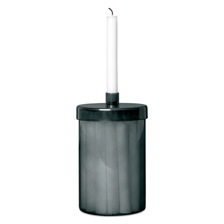 Countdown to Christmas Christmas calendar candle by Ferm Living in smoked grey