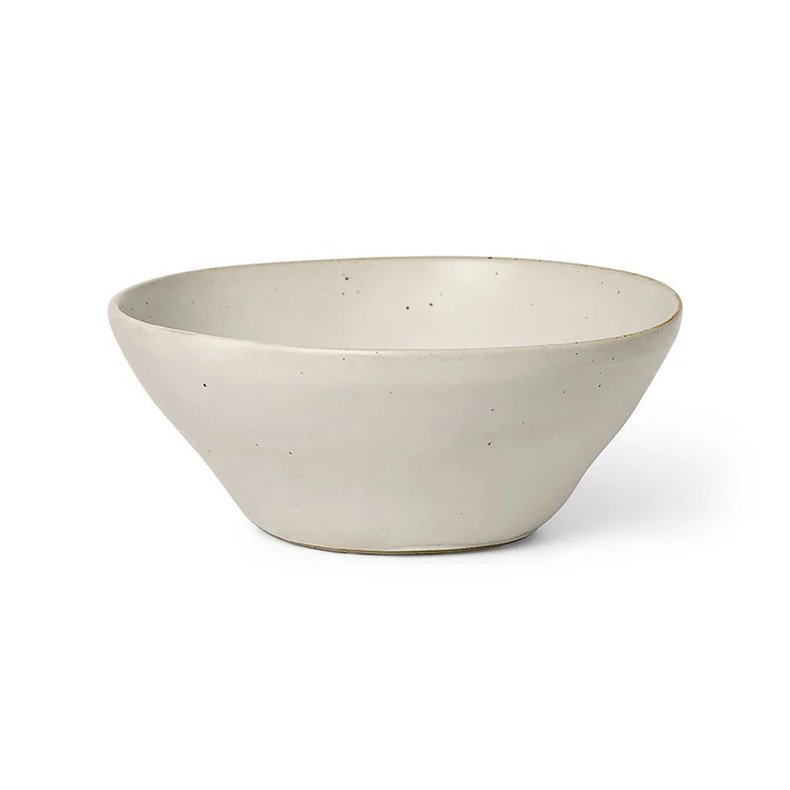 Flow Bowl from Ferm Living in color off-white
