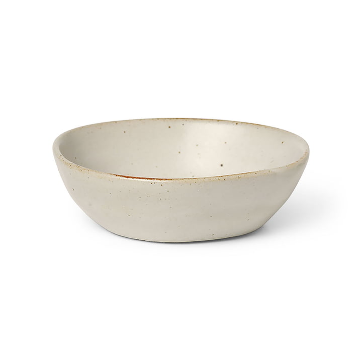 Flow Bowl from ferm Living in color off-white