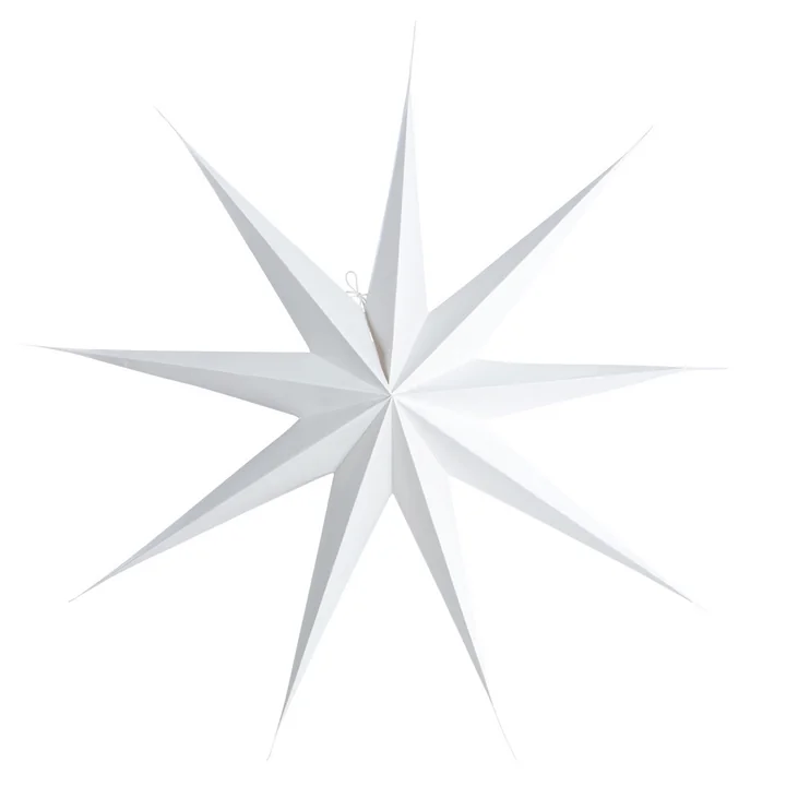 9 Point Poinsettia 87 cm from House Doctor in the color white