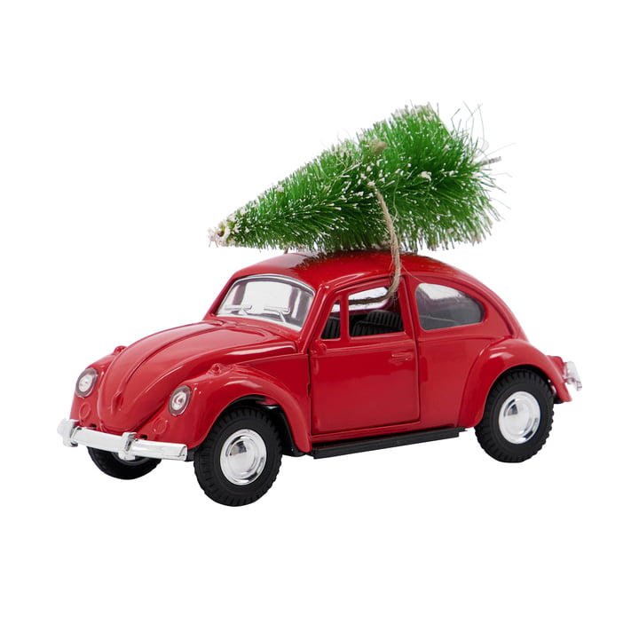 Xmas Cars Deco car from House Doctor in color red