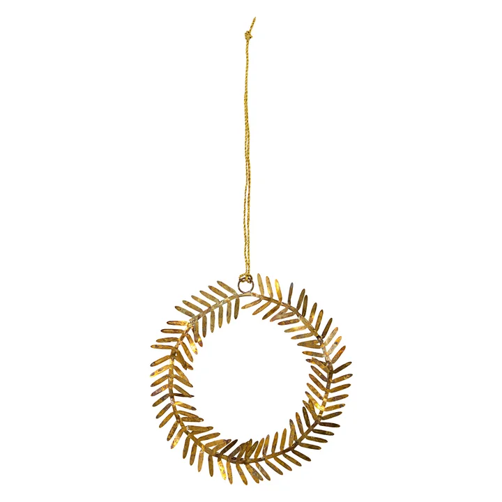 Lamet Christmas tree decorations from House Doctor in the shape of a wreath