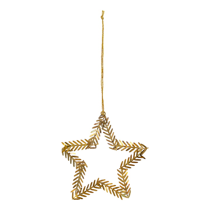 Lamet Christmas tree decorations from House Doctor in the shape of a star