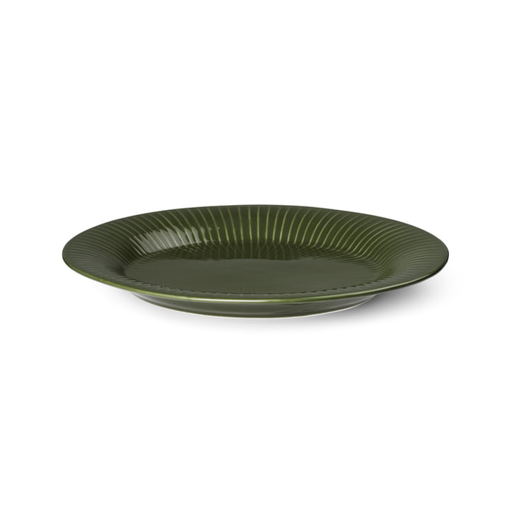 Hammershøi Serving plate from Kähler Design in the color dark green