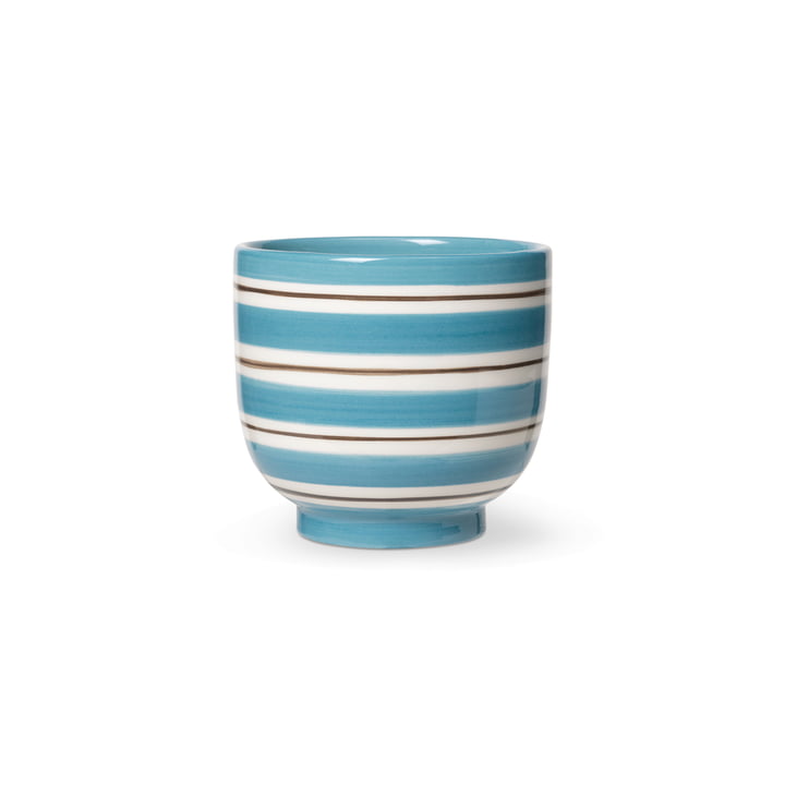 Omaggio Nuovo Cachepot by Kähler Design in color blue