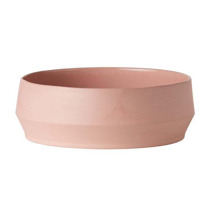 Unison Ceramic bowl Ø 19 x H 6. 7 cm from Schneid in coral