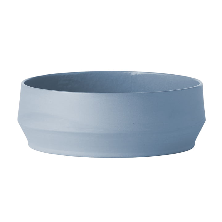 Unison Ceramic bowl Ø 19 x H 6. 7 cm from Schneid in baby blue