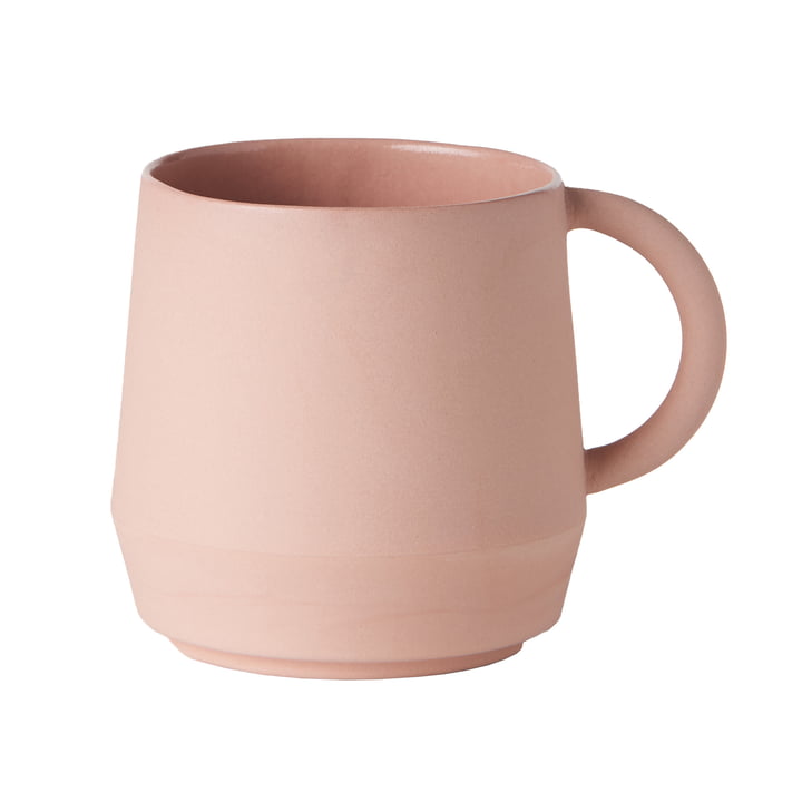 Unison Ceramic mug from Schneid in coral