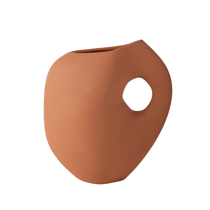 Aura Vase I from Schneid in apricot