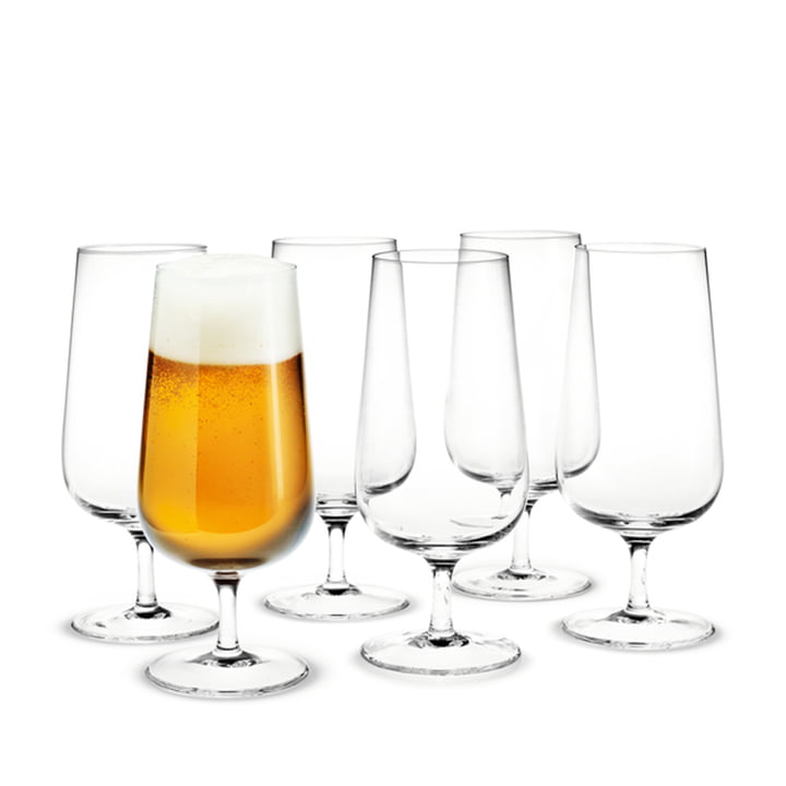 Bouquet Beer glass 53 cl from Holmegaard in clear (set of 6)