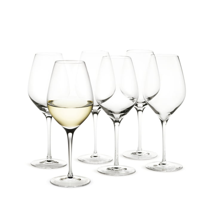Cabernet White wine glasses from Holmegaard