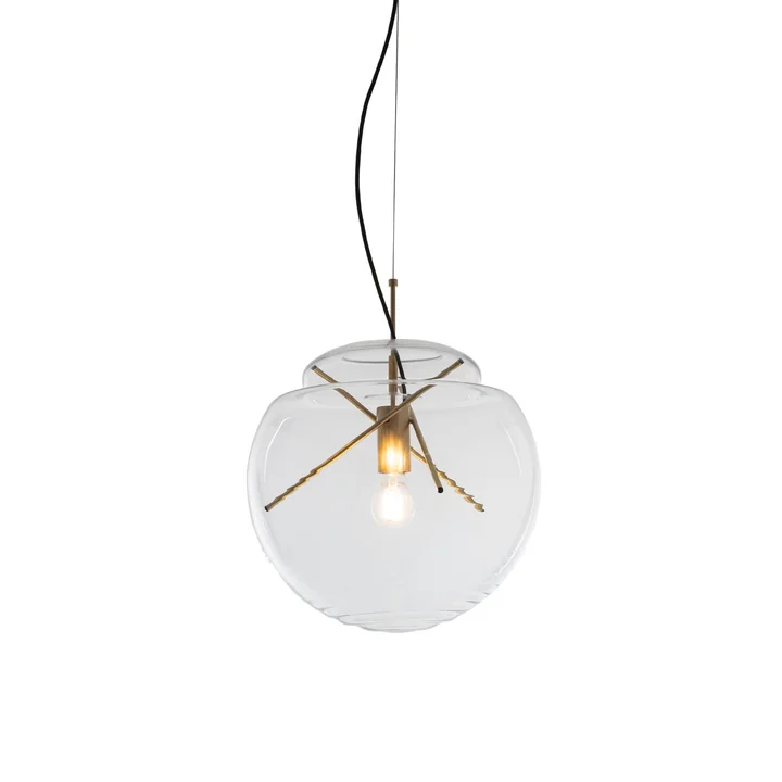 Vitruvio Pendant light from Artemide in brass