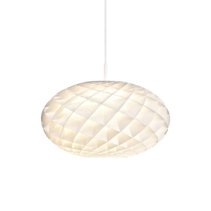Patera Pendant light oval Ø 50 cm from Louis Poulsen in white