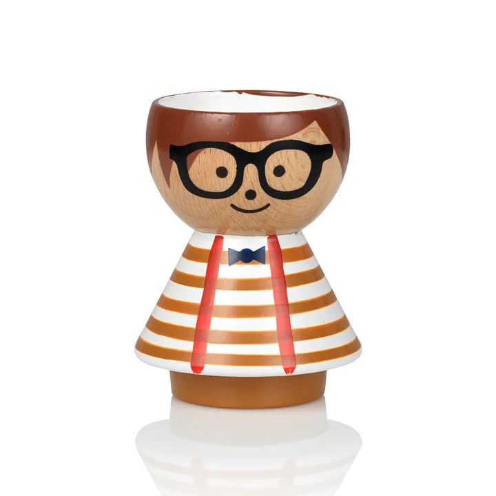 Bordfolk Egg cup boy from Lucie Kaas in Alfie
