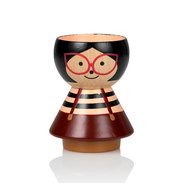 Bordfolk Egg cup girl from Lucie Kaas Vilma