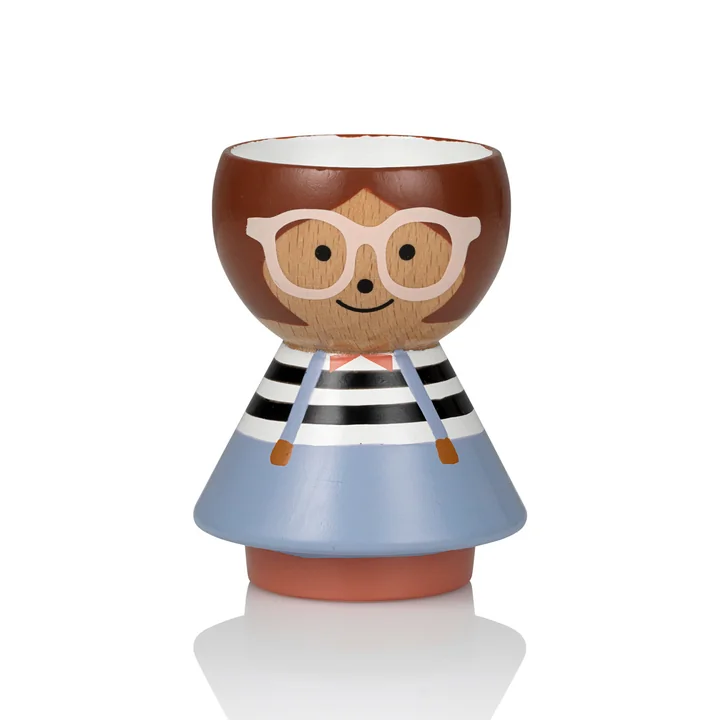 Bordfolk Egg Cup Girl from Lucie Kaas in Miranda