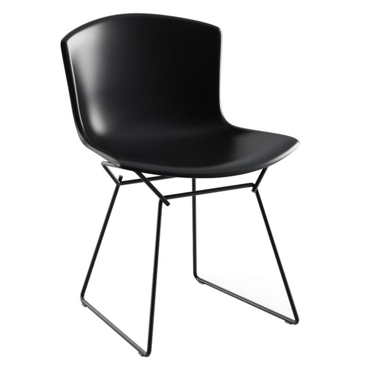 Knoll - Bertoia Plastic Side Chair, black