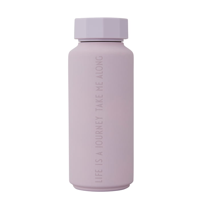 AJ Thermos bottle Hot & Cold 0,5 l from Design Letters in Life Is A Journey Take Me Along / lavender