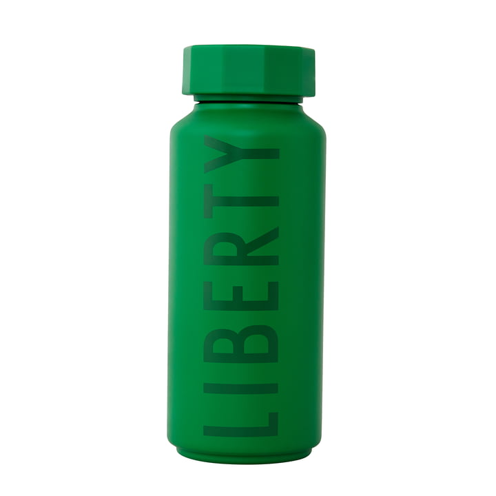 AJ Thermos bottle Hot & Cold 0,5 l from Design Letters in Liberty / grass green