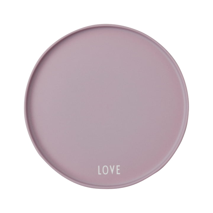 AJ Favourite Porcelain plate from Design Letters in Love / lavender
