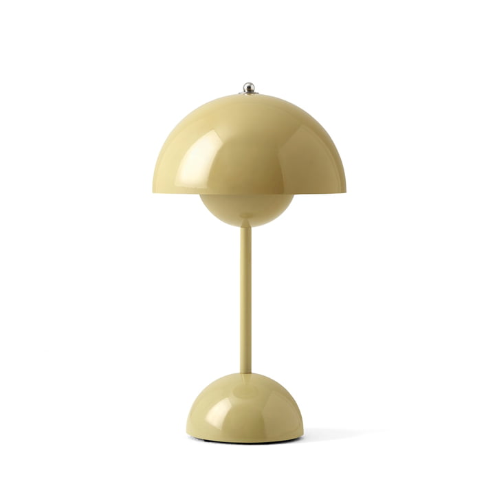 Flowerpot Battery table lamp LED VP9 from & Tradition in the color sand (light)