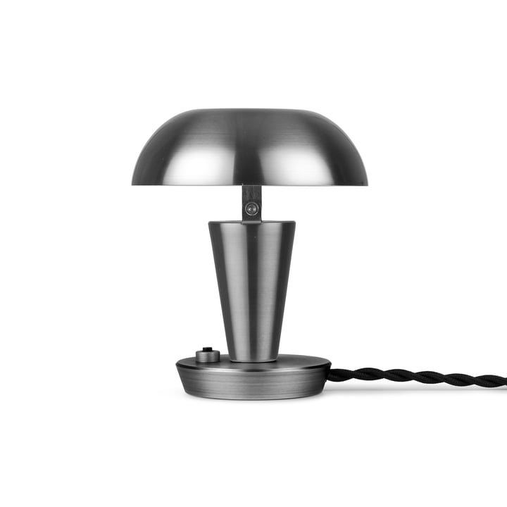 Tiny Table lamp by ferm Living in nickel finish