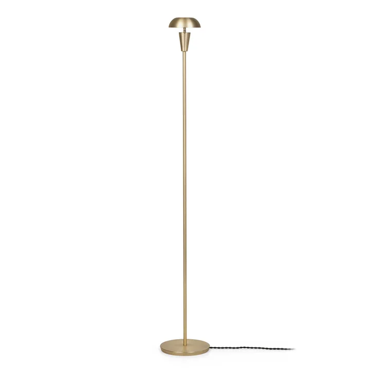 Tiny Floor lamp by Ferm Living in the brass finish