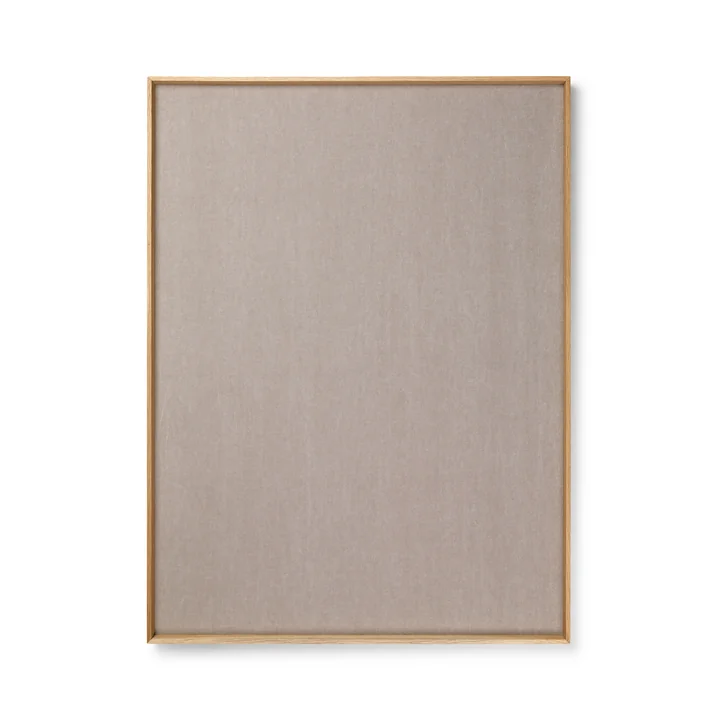 Scenery Pinboard by Ferm Living in the version oak nature / beige