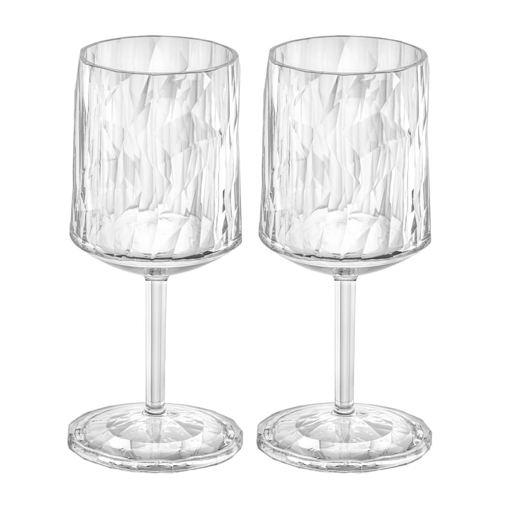 Club No. 9 wine glass 0.2 l from Koziol in the version crystal clear