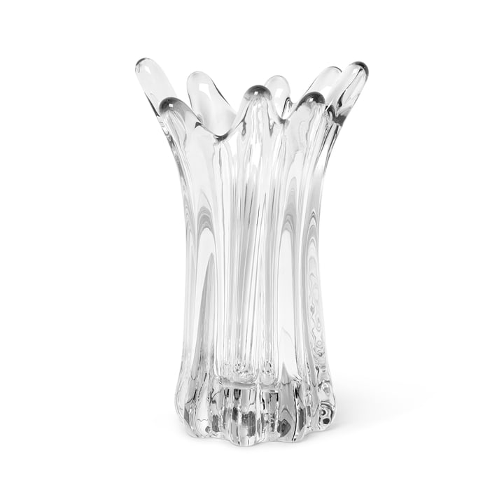 Holo Glass vase from ferm Living in the clear version