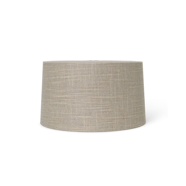 Eclipse Lampshade by ferm Living in the version short, sand