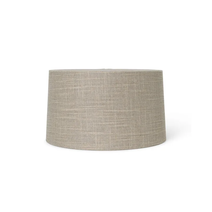 Eclipse Lampshade from Ferm Living in the short version, sand