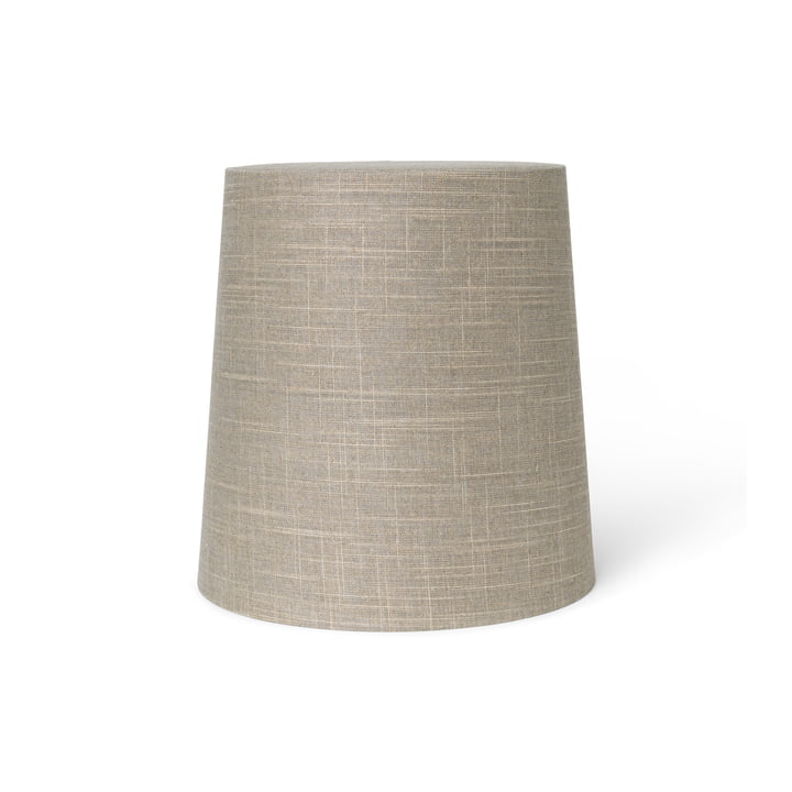 Eclipse Lampshade by ferm Living in the version medium, sand