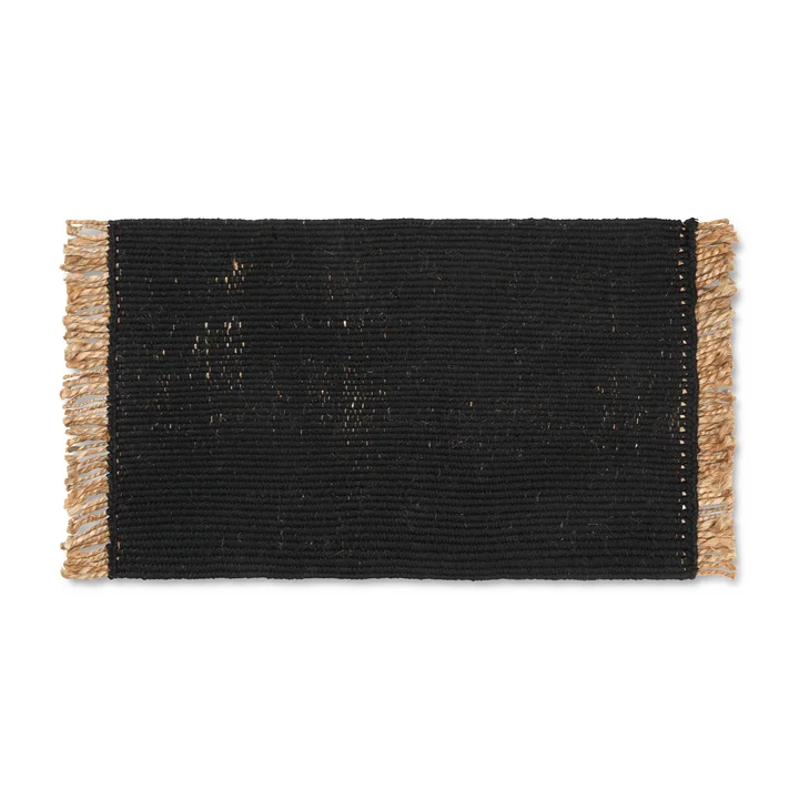 Block Doormat by Ferm Living in color black