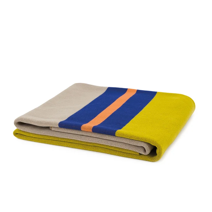 Knitted cotton blanket Ginger from Remember