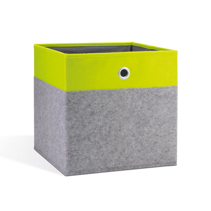 Folding box Romeo from Remember in yellow / grey
