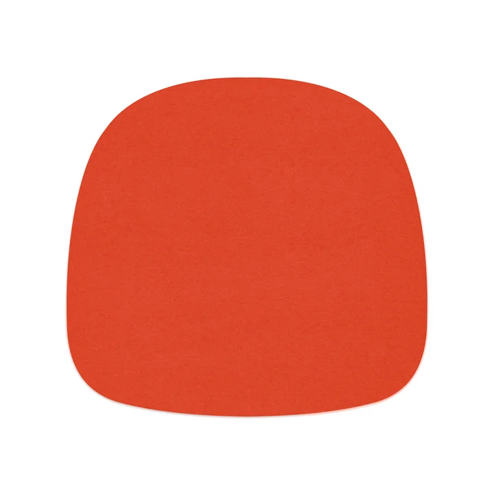 Felt overlay for About A Chair by Hey Sign, 5 mm without AR in mango