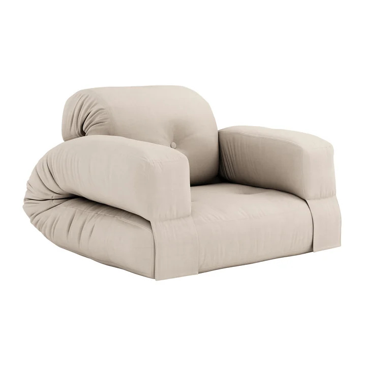 Hippo Armchair 90 x 200 cm from Karup Design in beige
