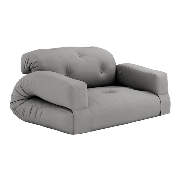 Hippo Sofa 140 x 200 cm from Karup Design in grey