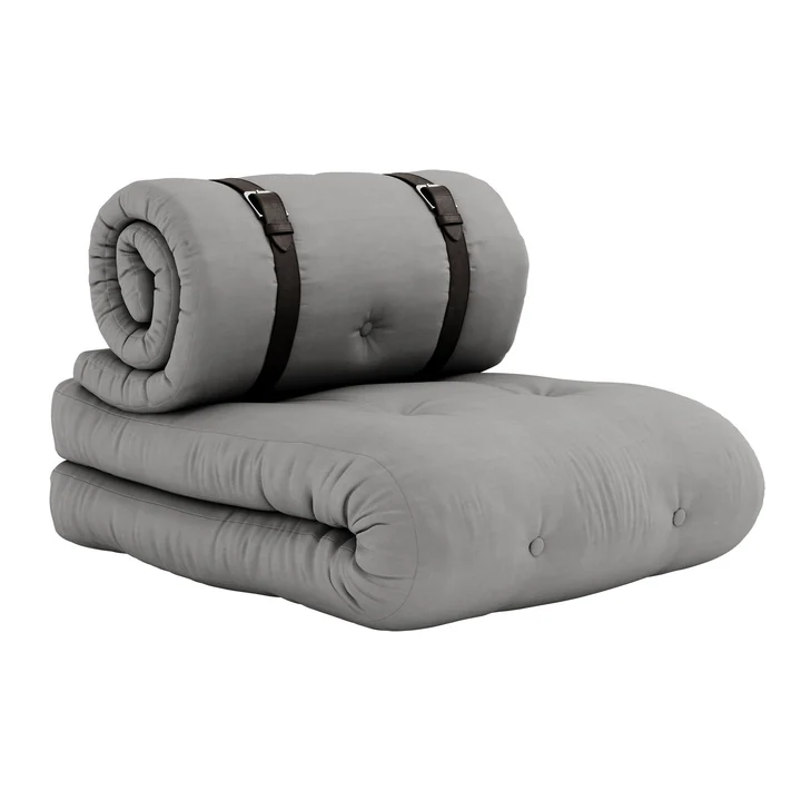 Buckle Up Armchair 70 x 200 cm from Karup Design in gray