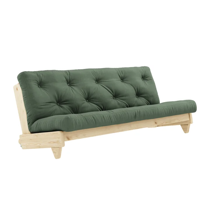 Fresh Sofa bed 140 x 200 cm from Karup Design in olive green