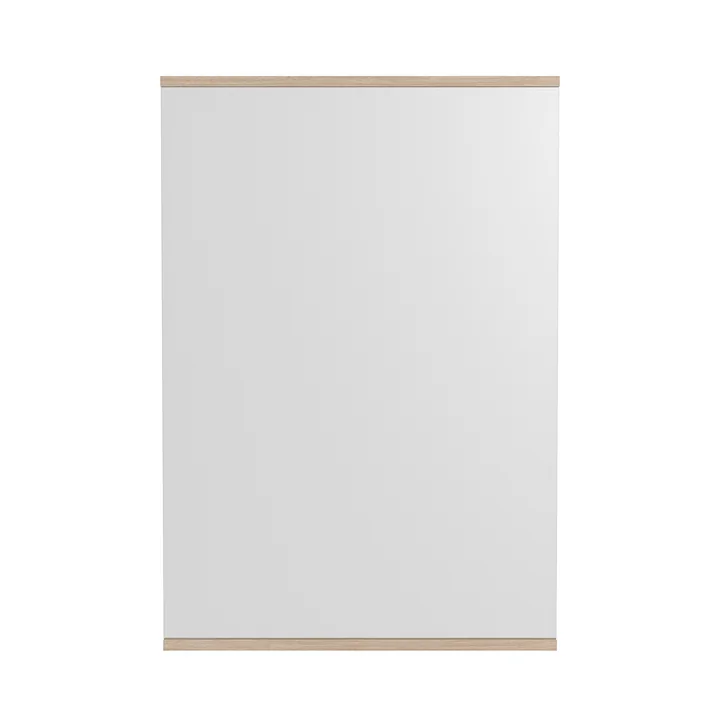 Rectangular Mirror from Moebe in oak finish