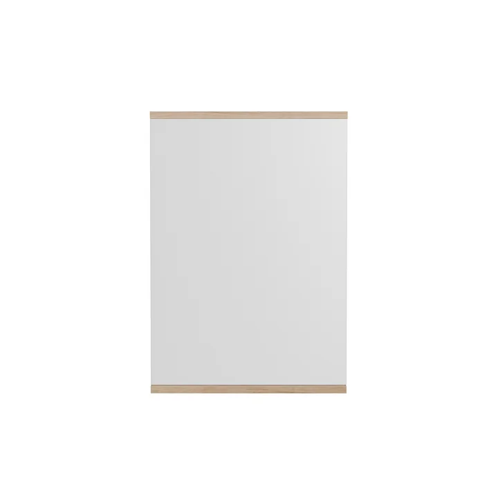 Rectangular Mirror from Moebe in oak finish